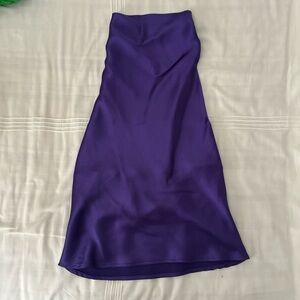 Zara Purple Crop Top